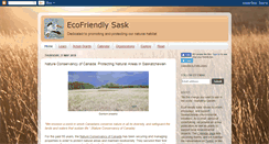 Desktop Screenshot of ecofriendlysask.ca