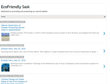 Tablet Screenshot of ecofriendlysask.ca